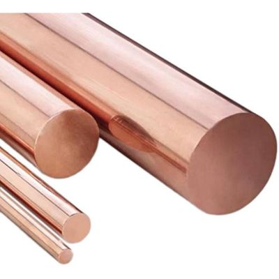 Copper Round Bar Manufacturer & Supplier | C10100, C11000, C12200 Grades | Nandigram Metal Industries Copper Round Bar Supplier In India