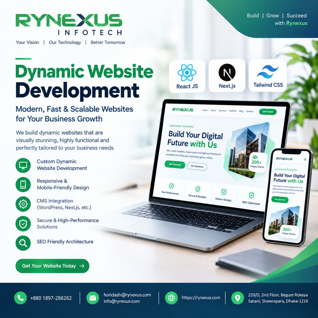 Best Website Development Service Dynamic_web