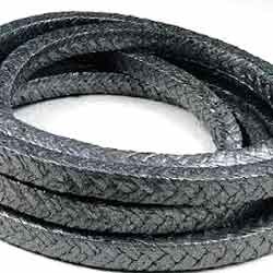 Graphite Braided Gland Packing Manufacturer & Supplier | Graphite | Petromet Sealings Graphite Braided Gland Packing Manufacturer In India