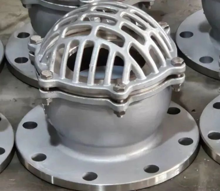 Reliable Foot Valves Manufacturer & Supplier | Astm A351 Cf8m Grade | Ridhiman Alloys foot valves integrated strainer pump priming backflow prevention manufacturer.jpg