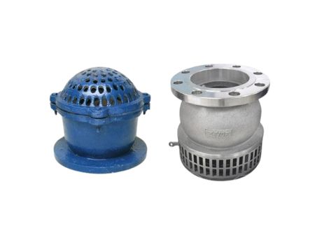 Foot Valves With Integrated Strainer For Pump Priming And Backflow Prevention Manufacturer In India Foot Valve Manufacturer In India