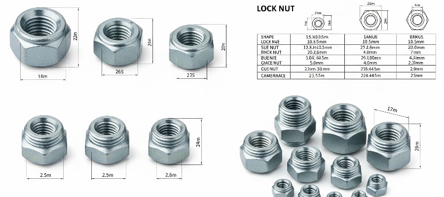 Lock Nuts Weight Chart in kg, mm, PDF Lock Nuts Weight Chart in kg, mm, PDF